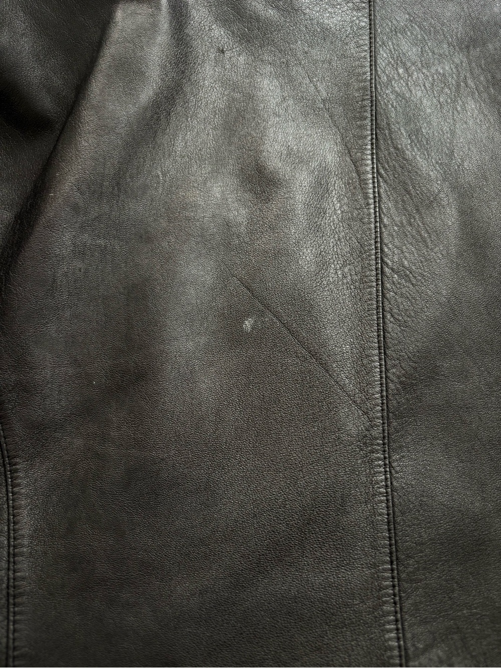 VTG Wilsons Leather Women's Black Leather Blazer Jacket 2X - Picture 12 of 13